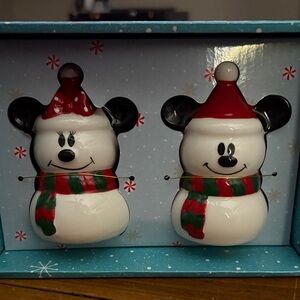 Minnie Mouse & Mickey Mouse Salt & Pepper Shakers